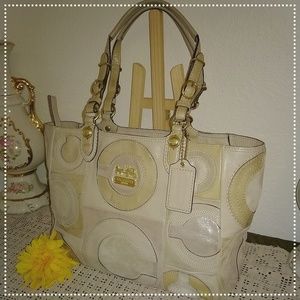 COACH MIA INLAID TOTE BAG